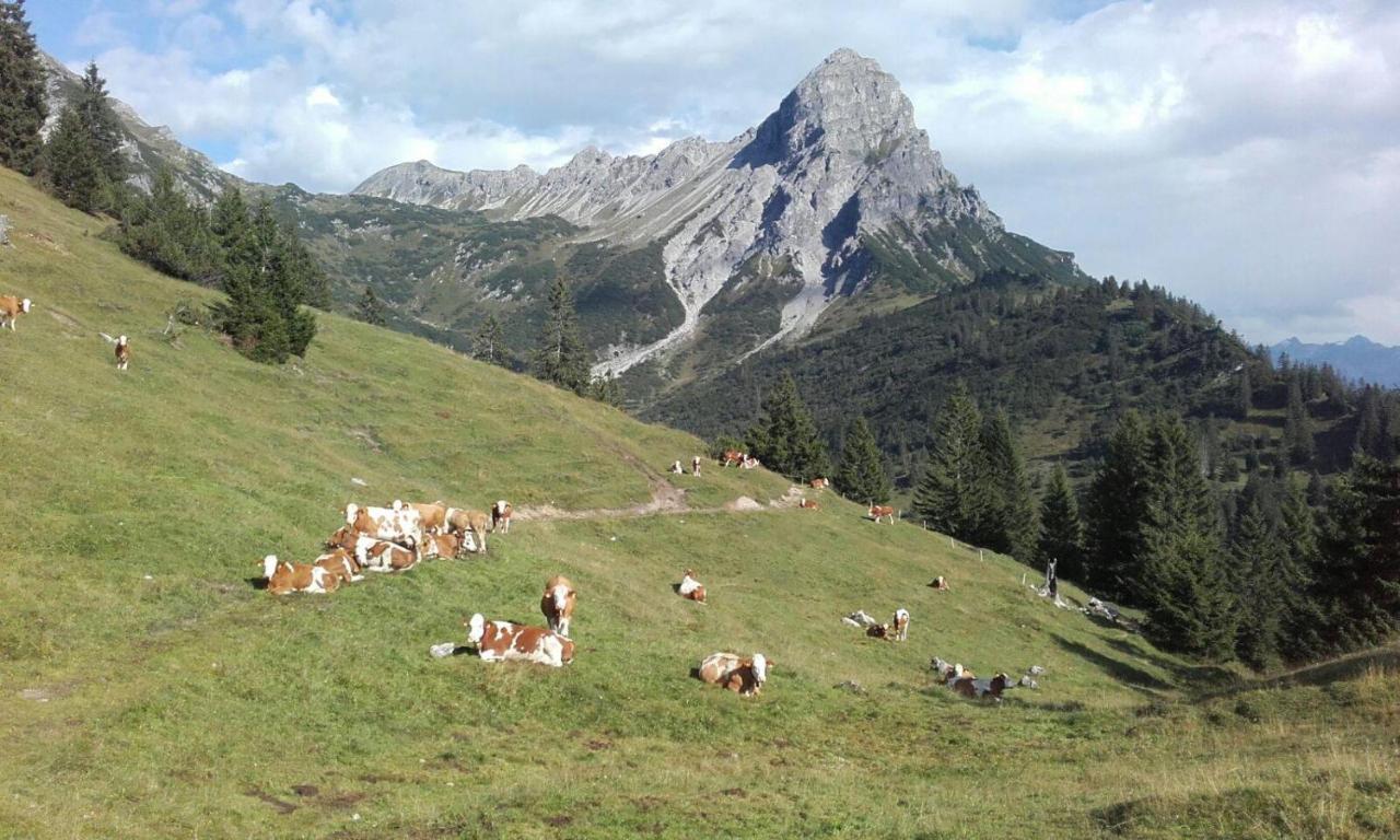 Burtscherhof In Braz Villa Ausserbraz Esterno foto